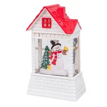 Lanterna Decorativa de Natal com Luz LED