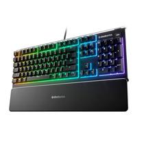 Teclado Gamer Steelseries Apex 3 RGB - Preto (Portugues)