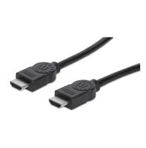 Cable HDMI 22.5MT Manhattan 308458 1080P Blindado Negro