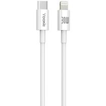 Cabo USB-C para Lightning Yookie CB88 2 Metros - Branco