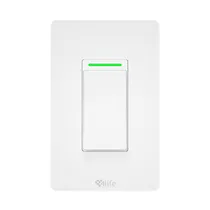 Interruptor Inteligente 4LIFE Paralelo 3-Way Smart Push Switch 2.4GHZ - Branco (FLA04) Tuya Smart Life, Amazon Alexa e Google Assistant 100-240V - 50/60HZ