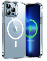 Estuche Protector Spigen Crystal Hybrid Mag ACS04670 para iPhone 13 Pro Max