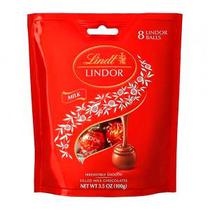 Bombom Lindt Lindor Ao Leite Pacote 100G