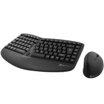 Kit Teclado + Mouse Wireless KBK-510 Klip Extreme Compact (Espanhol) - Preto