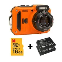 Camara Kodak Pixpro WPZ2 Orange ( X2 Bat +16GB)