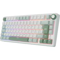 Teclado Mecanico Royal Kludge RKR75 75% RGB USB-C Switch Brown - SKY Cyan (Portugues)