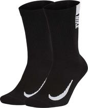 Meias Nike Multiplier Dri-Fit SX7557 010 (2 Pares)