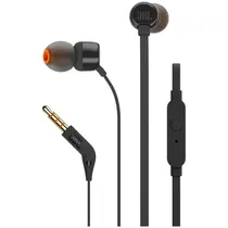 Fone de Ouvido JBL T110 com Fio - Black