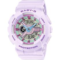 Relogio Casio Baby-G BA-110XPM-6ADR Feminino Analogico/Digital - Lilas