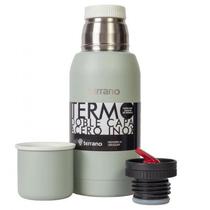 Garrafa Termica Terrano AC402020467 de 750ML - Verde Oliva