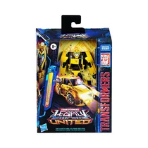 Figura Hasbro Transformers Legacy United Deluxe Class Animated Universe Bumblebee F8524