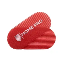 Divisórias Prendedor Presilha Velcro Fixador para Cabelo Home Pro - Vermelho