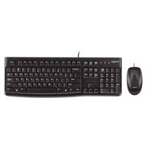 Mouse e Teclado Logitech MK120 USB - Preto (Espanhol)(920-004428)