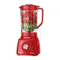 Liquidificador Mondial Cristal Electronic L-99FR 220V - Vermelho