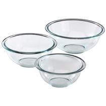 Pyrex Bowlset 1 0.95L 1.4L 2.36L Clea