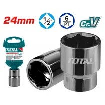Soquete Hexagonal Total THTST12241 1-2" 24MM