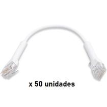 Ui. UC-PATCH-RJ45-50PACK Unifi Cabo Patch 10CM Branco