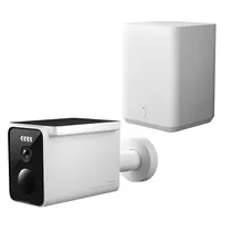 Câmera IP Xiaomi Solar Outdoor BW400 Pro Kit - Branco/Preto