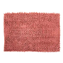 Tapete de Chenilla para Banheiro 45X70CM - Rosa