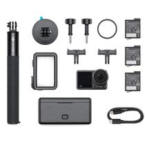 Camera de Acao Dji Osmo Action 3 Adventure Combo Ultra HD 4K / Tela Dupla + Acessorios - Black