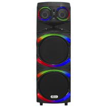 Caixa de Som Ailiang UF-A1215K LED 1X12" / Bluetooth / USB / FM / Bivolt - Preto