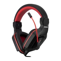 Headset Gaming Magnavox MGA3139/Mo com Microfone e Cabo de 1.2 Metros - Preto/Vermelho