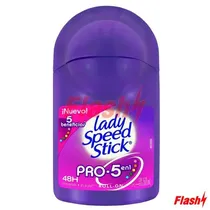 Desodorante Roll On Lady Speed Stick Feminino Pro 5EM1 50ML