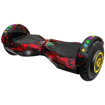 Scooter Elétrico Audisat 8" Bluetooth/Speaker/Bolsa - Red Flame