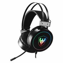 Fone Gamer Satellite AE-358 RGB / com Fio - Preto