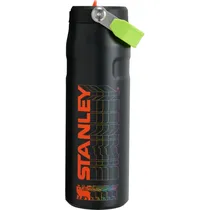Garrafa Térmica Stanley Iceflow Aerolight Flip Straw com Bico e Alça - Black Reverb 710ML