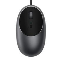 Satechi Mouse C1 ST-Awucmm Plastico/ Metal 800/ 1200/ 2400/ 3200 Dpi Space Grey