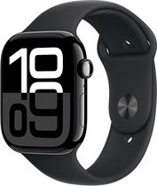 Apple Watch S10 (GPS+Cell) Caixa Aluminio Jet Black 46MM Pulseira s/M Sport Band Black