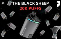 Pod Descartavel The Black Sheep 20000 Puffs - Grape + Grape