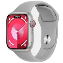 Relogio Inteligente Smartwatch Mini 10 Laxasfit 41MM / com Bluetooth e 8 Pulseiras - Cinza