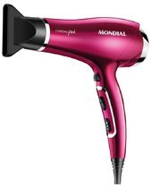 Secador de Cabelo Mondial Chrome Pink SC-36 2000W 220V - Pink