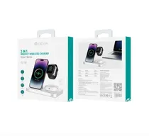 Carregador EA405 Inalambrico 3 En 1 White
