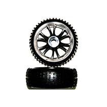 HT Roda Black 1/8 Complete 2PC 85746BL