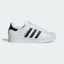 Calzado Adidas Superstar II Blanco Negro