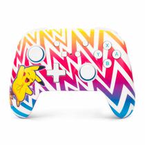 Controle Powera Enhanced Wired Pikachu Vibrant Sem Fio para Nintendo Switch - PWA-A-08651