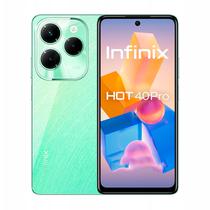 Celular Smartphone Infinix Hot 40 Pro X6837 DS Lte 8GB / 256GB / Tela 6.78" / 108+2+0.8/ 32MP / A13 - Starfall Green