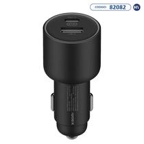 Carregador Veicular CC07ZM 67W USB-A / USB-C - Preto