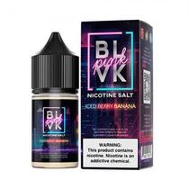 Essencia Vape BLVK Pink Salt Iced Berry Banana 50MG 30ML