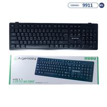 Teclado de Escritorio Agenccy K511 Contracted - Preto