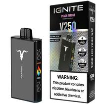 Vaper Descartavel Ignite V250 5% Nicotina 25000 Puffs - Peach Mango