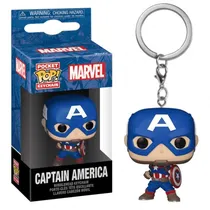 Funko Pop Keychain Marvel New Classics Captain America 82492