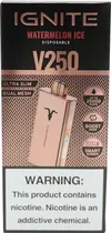 Vape Descartável Ignite V250 Watermelon Ice 25000 Puffs Rose