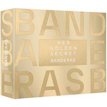 Kit Perfume Feminino Antonio Banderas Her Golden Secret Edt 80 ML + Desodorante