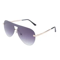 Óculos de Sol Feminino Daniel Klein DK4294P C1 - Dourado e Azul