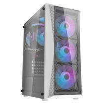 Gabinete Gamer Darkflash DK352 Plus 4 Fans Argb - Branco