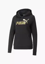 Abrigo Puma Ess+ Metallic Logo Hoodie 84909601